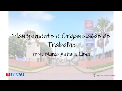, title : 'Planejamento e Organização do Trabalho'