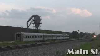 preview picture of video 'Wisconsin and Southern northbound through Sussex, WI 7/8/13'