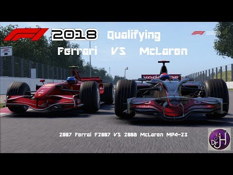 Sonderfahrt | Ferrari VS McLaren | Qualifying | Ferrari F2007 VS McLaren MP4-23