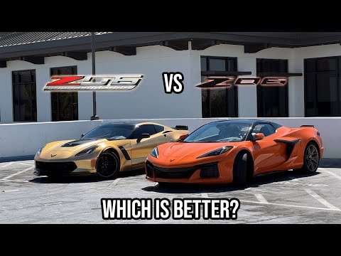 2024 Corvette C8 Z06 vs C7 Z06 - An Honest Comparison