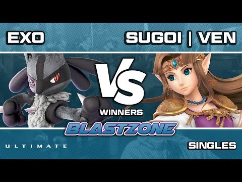 PSG Blastzone: Exo (Lucario) vs Sugoi | Ven (Zelda) - Winners Round 3