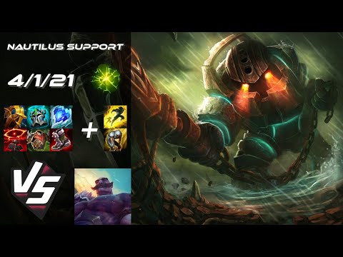 SUPPORT Nautilus vs Braum - NA Grandmaster Patch 14.18
