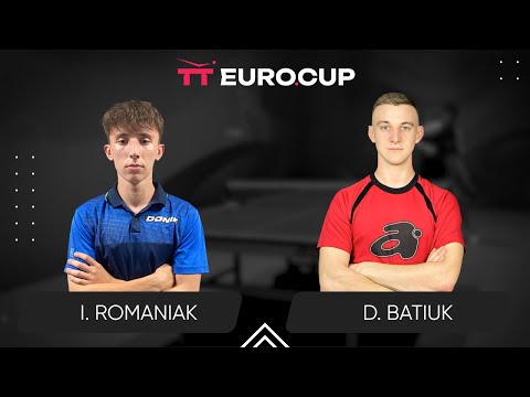 13:40 Ivan Romaniak - Dmytro Batiuk 06.08.2024 TT Euro.Cup Ukraine Master. TABLE 3