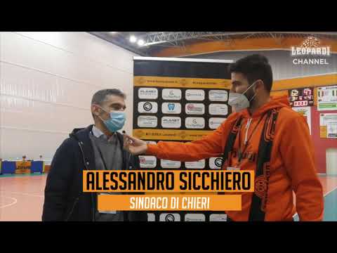 #LeopardiChannel | L'intervista al Sindaco Sicchiero dopo BEA Chieri - Reba Basket