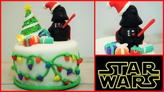 PASTEL DE STAR WARS NAVIDEÑO - BAKING DAY