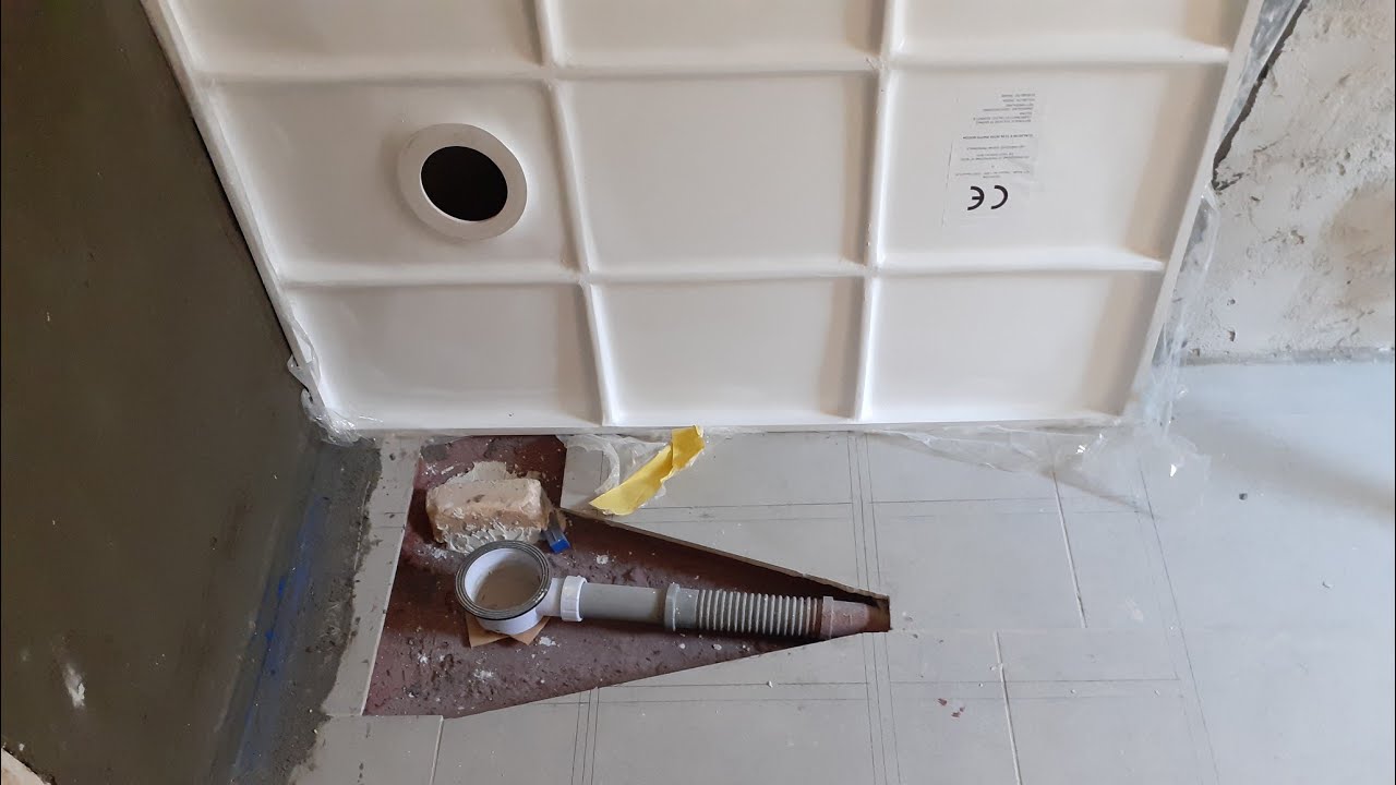 Piatto doccia in resina effetto pietra