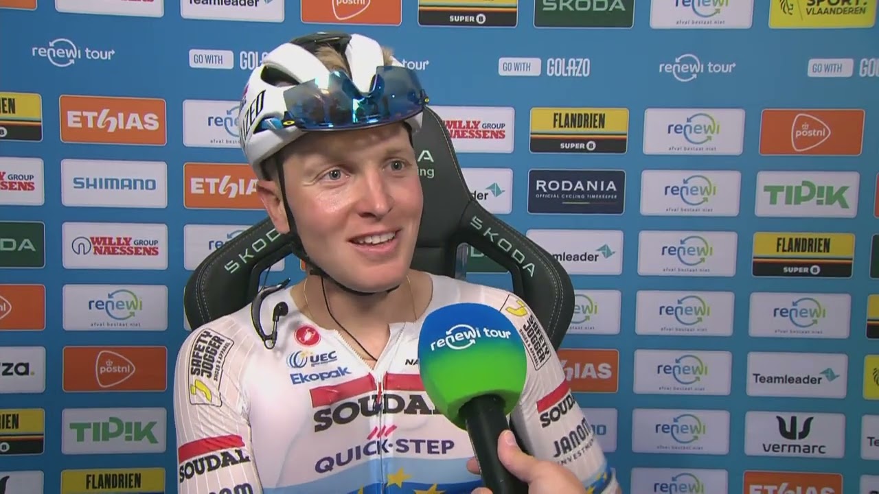 Renewi Tour 2025 | Stage 4 | Stage winner Tim Merlier