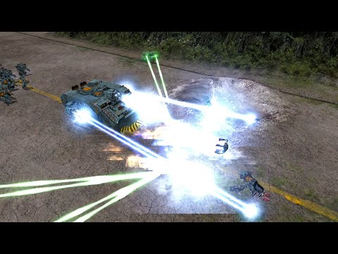 Thousand Sons vs Space Wolves - Survival - Unification Mod - Warhammer 40K Dawn Of War Soulstorm