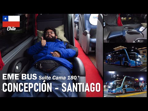 , title : 'Viaje en EME BUS SUITE CAMA, Concepción a Santiago en bus Marcopolo G7 | Ando en Bus'