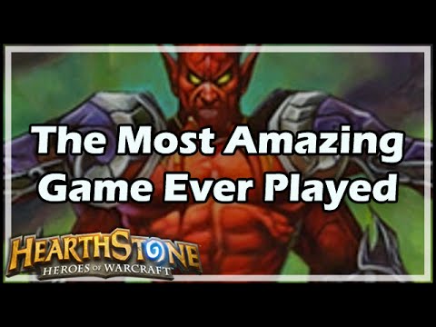 [Hearthstone] The Most Amazing Game Ever Played