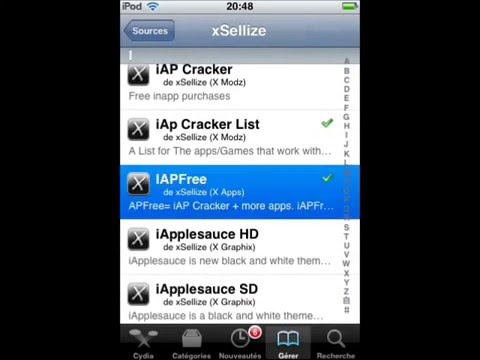 comment installer iapfree