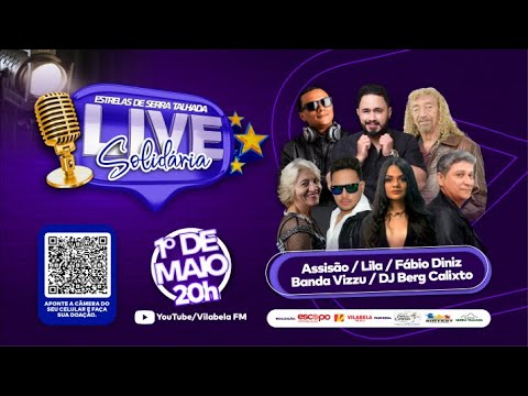 LIVE ESTRELAS DE SERRA TALHADA COM ASSISÃO, LILA, FÁBIO DINIZ, BANDA VIZZU E DJ BERG