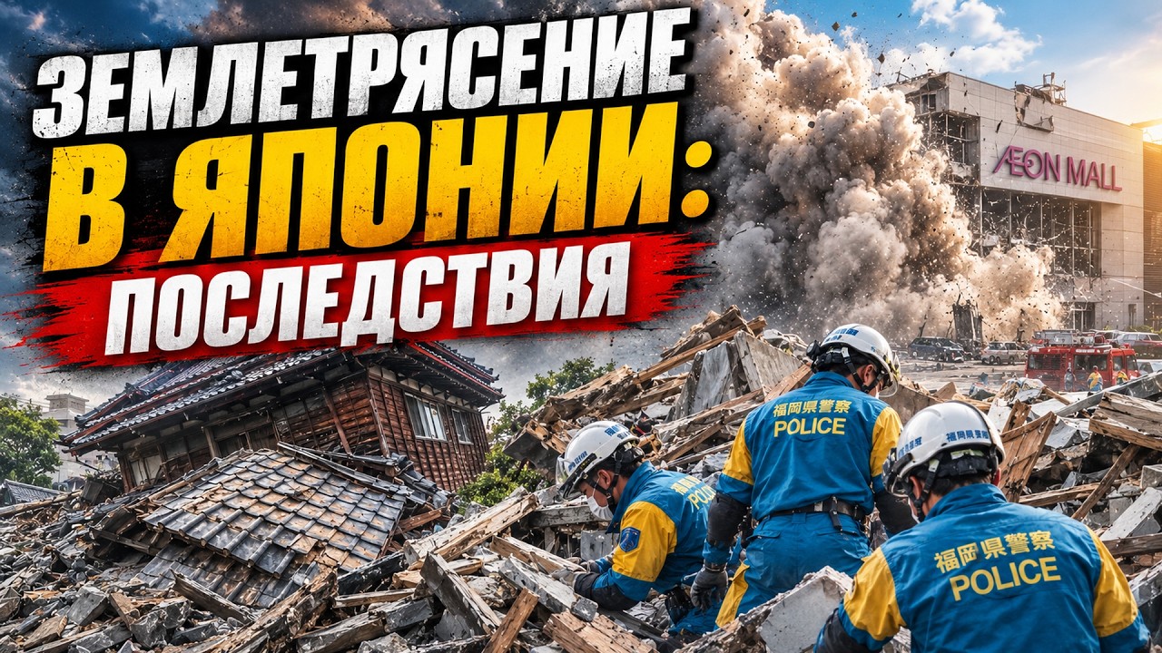 Последствия землетрясения в Японии. Что происходит в Кумамото