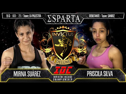 Mirna Suárez vs Prixcila Silva - Kickboxing Semipro hasta 48,500 Kg