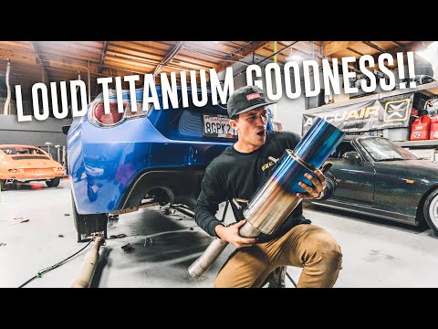 BEST SUBARU BRZ EXHAUST - GReddy Performance RS Ti Exhaust install!