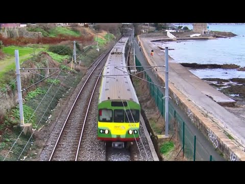 Irish Rail 8300 Class Dart Train 8301 - Salthill & Monkstown, Dublin