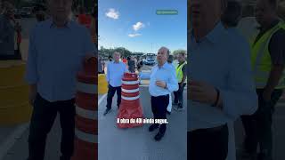 Governador Jorginho e prefeito Topázio inauguram terceira faixa da SC 401!