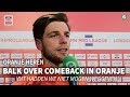 Lars Balk over zijn comeback in Oranje