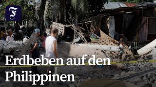 Philippinen: Menschen hoffen nach Erdbeben auf Hilfe