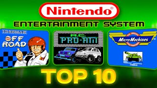 Top 10 Best Top Down Racing Games for Nintendo Entertainment System NES