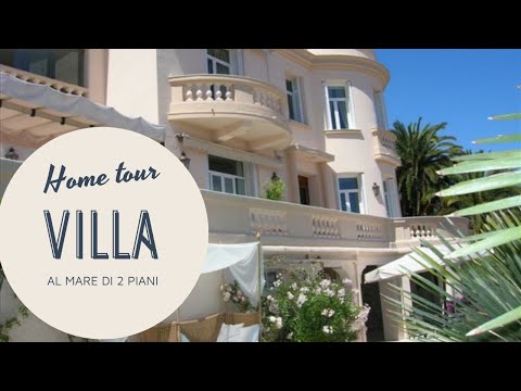 HOME TOUR villa di due piani in costa azzurra!! super vista con terrazzo direttamente sul mare