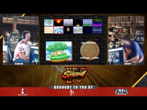SNOSA IV - JaimeHR (Captain Falcon) Vs. Josh Brody (Pikachu) Super Smash Bros. Division 1
