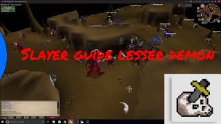 [OSRS] - lesser demon slayer guide