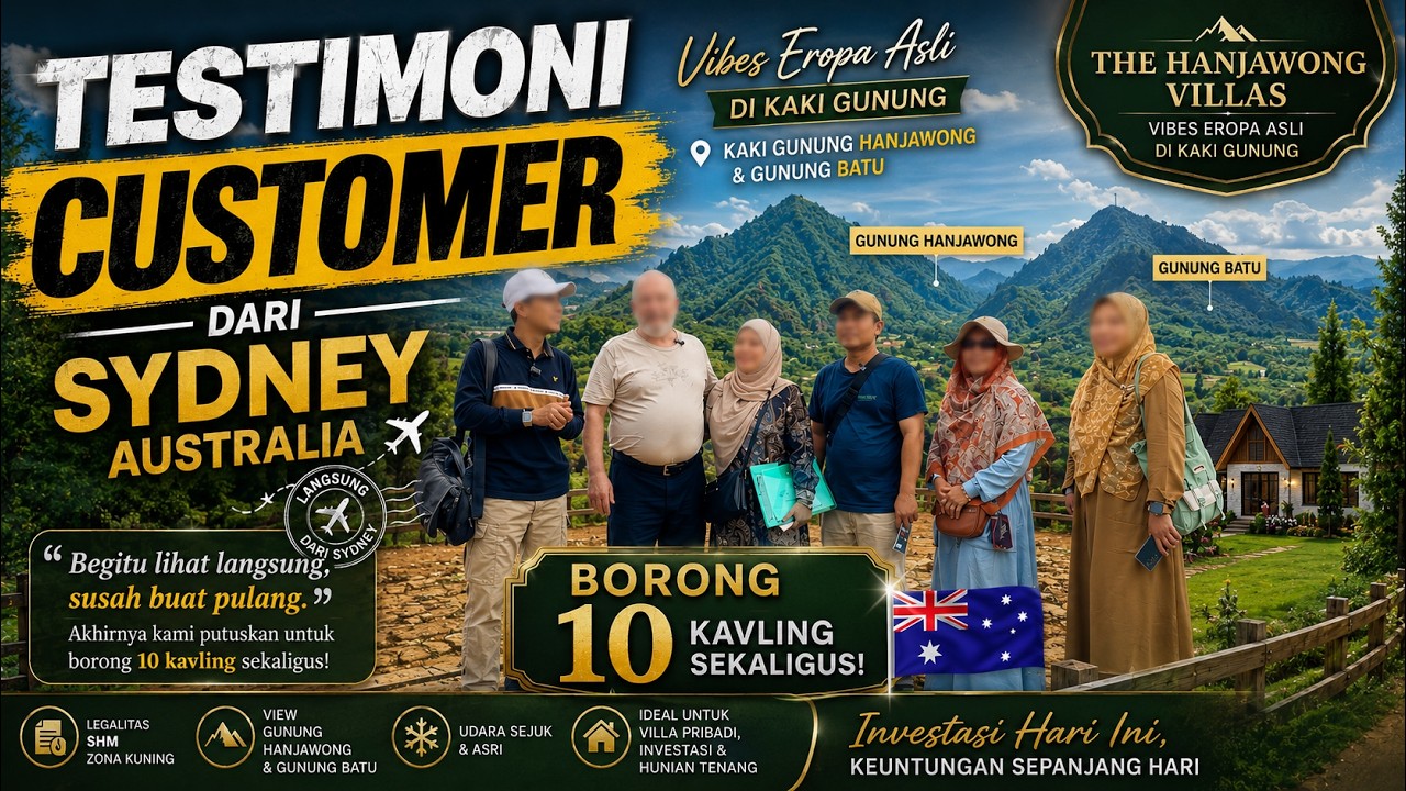 Testimoni Investor Australia Project Nuansa Alam