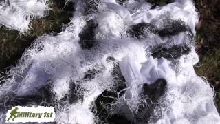 MIL-TEC SNOW GHILLIE SUIT REVIEW FROM MILITARY1ST.
