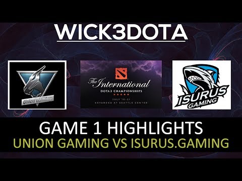 Union Gaming vs Isurus.Gaming The International 2014 America's Qualifier Dota 2 Highlights