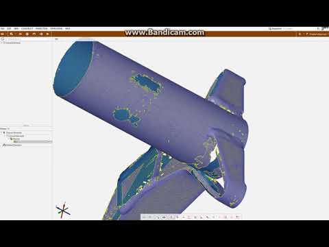 GOM Inspect Video tutorial 01- Basic closing holes