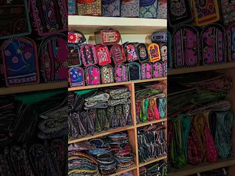 kutch leather embroidered