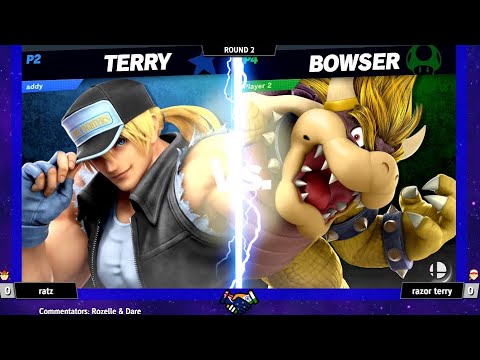 razor terry (Terry) vs Ratz (Bowser) - Smash Ultimate @ LXG 22
