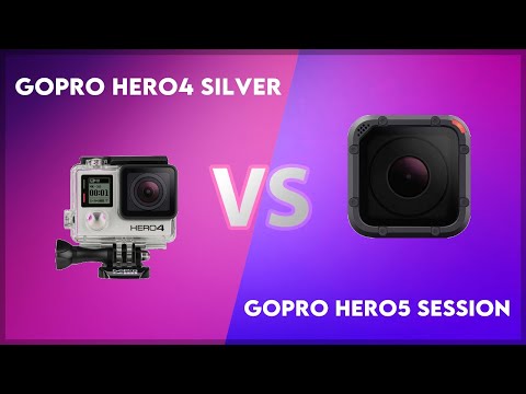 GoPro Hero4 Silver vs GoPro Hero5 Session Technical Comparison