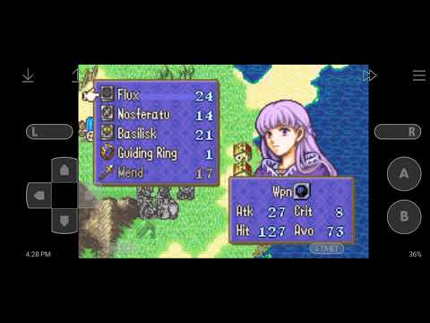 [Fire emblem 6: Project Ember] #fe6 #fireemblem Promote sofia to Druid and all stats up🔮📤