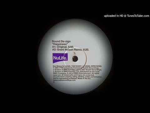 SOUND DE-ZIGN - HAPPINESS (ORIGINAL MIX)