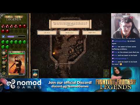 Watch the developers play Fighting Fantasy Legends - YouTube