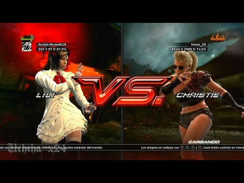 137_6 D Lili ( Uchiha x24 ) VS (Drake_NAO) Christie - Tekken 6 ( Uchiha x24 ) Online #19