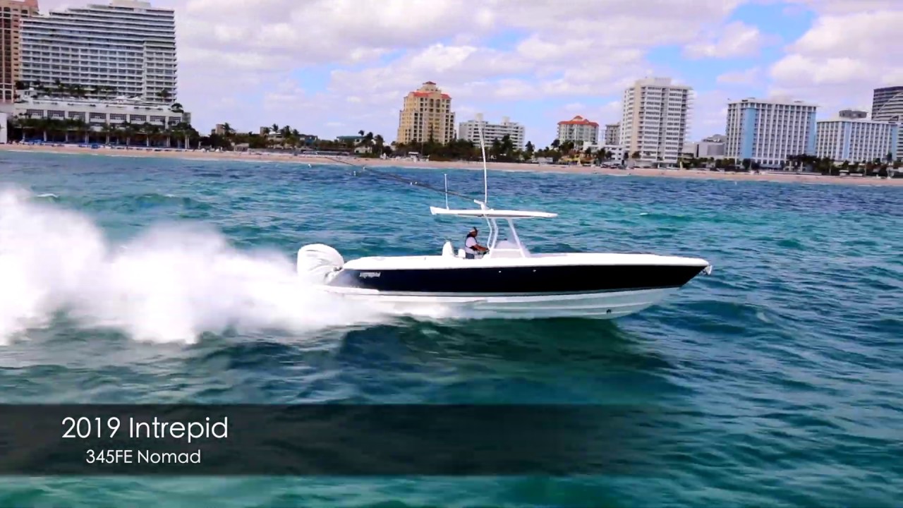 Intrepid 345 Nomad FE - Trailer