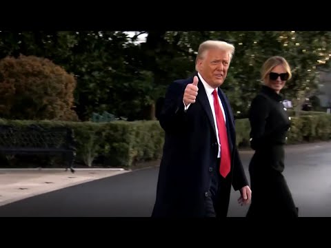 "再見"。特朗普退出，但參議院的審判迫在眉睫。 ('See you soon': Trump exits but Senate trial looms)