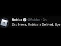 roblox is deleted, rip roblox bedwars