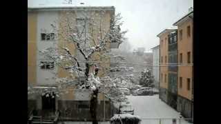 preview picture of video 'Neve a San Lazzaro di Savena (23/02/2013) - Bologna'