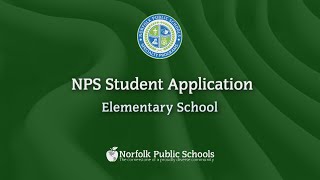 Specialty Programs Application Process: NPS Student - Elementary School