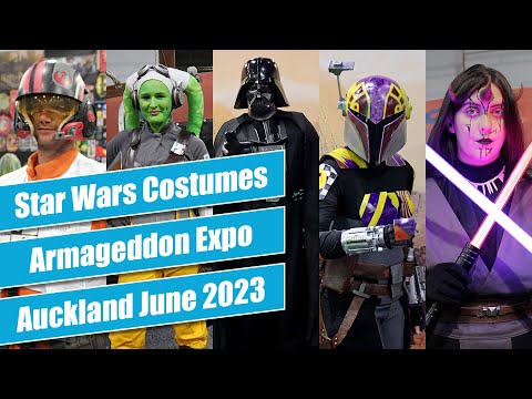 Star Wars Costumes - Armageddon Expo Auckland June 2023