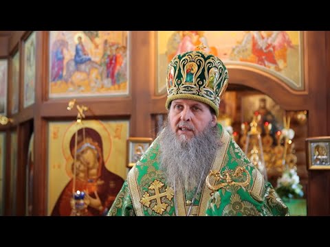 Проповедь митополита Даниила в день прп. Серафима Саровского
