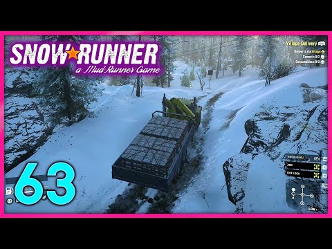 SnowRunner Gameplay Part 63 | Alaska / Mountain River