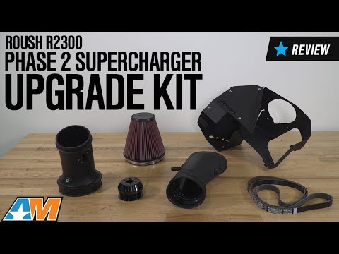 2011-2014 Mustang GT Roush R2300 to Phase 2 Supercharger Upgrade Kit Review