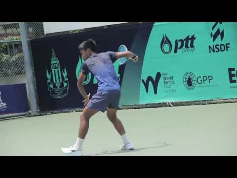 LTAT - ITF JUNIOR J60 BS QF Penn Charusorn (THA) VS RyoTabata (JPN-4)