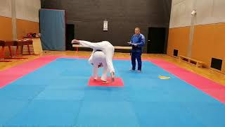 2020.10.06 - Zkouška na žlutý pásek (Šárka Kolcunová, Matěj Kráčmar)