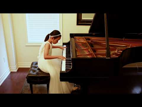 Moszkowski Etude in C major, op  91 no 14 Taylor Xing, age 9